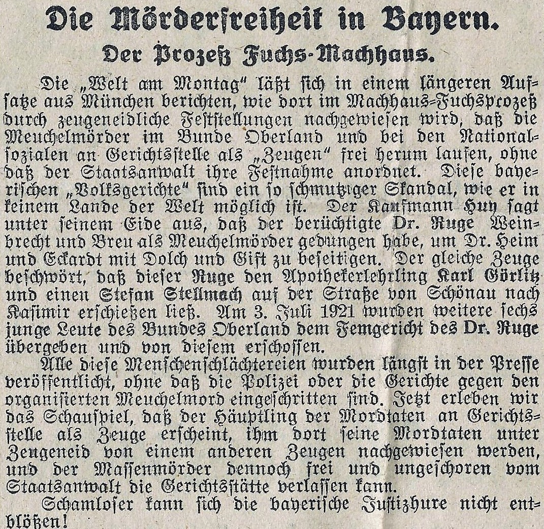 Die Rote Fahne 12. Juni 1923