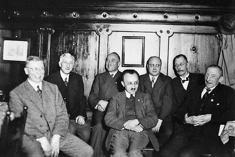 Gr&uuml;ndungsmitglieder der Ortsgruppe N&uuml;rnberg des Hammerbundes